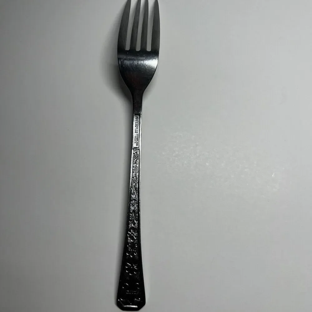 Vintage Interpur Florenz Stainless Dinner Fork 7 1/2